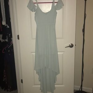 Hi-low EXPRESS dress, wore it once.